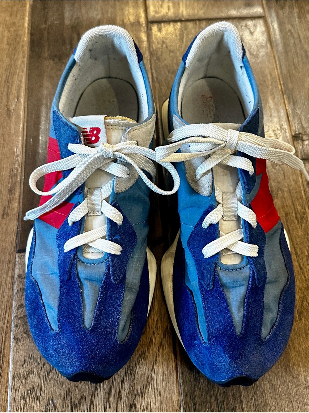 New Balance Kids' Blue & Red 337 Running Sneakers